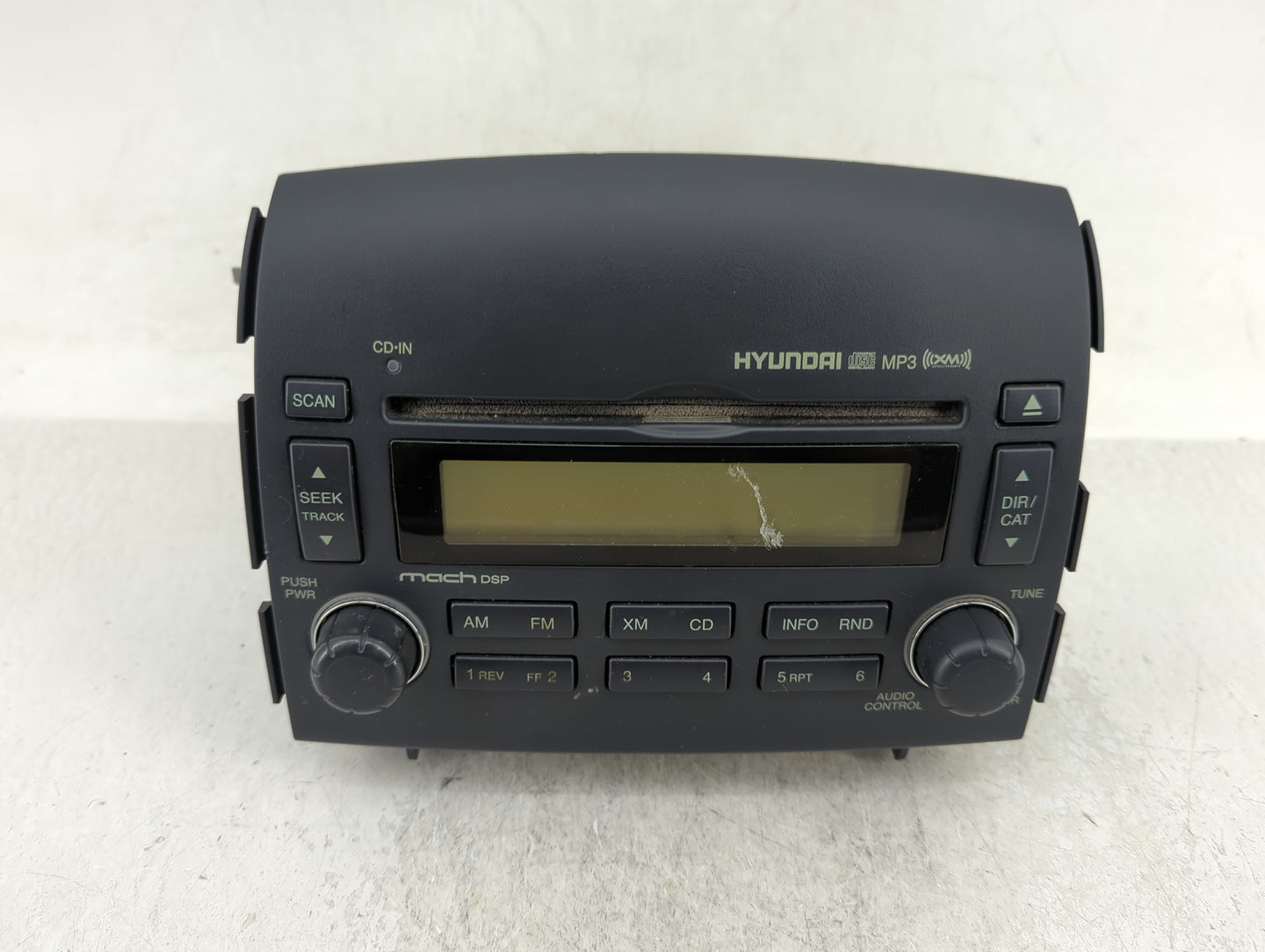 2008 Hyundai Sonata Radio AM FM Cd Player Receiver Replacement P/N:96180-0A600FZ Fits OEM Used Auto Parts - Oemusedautoparts
