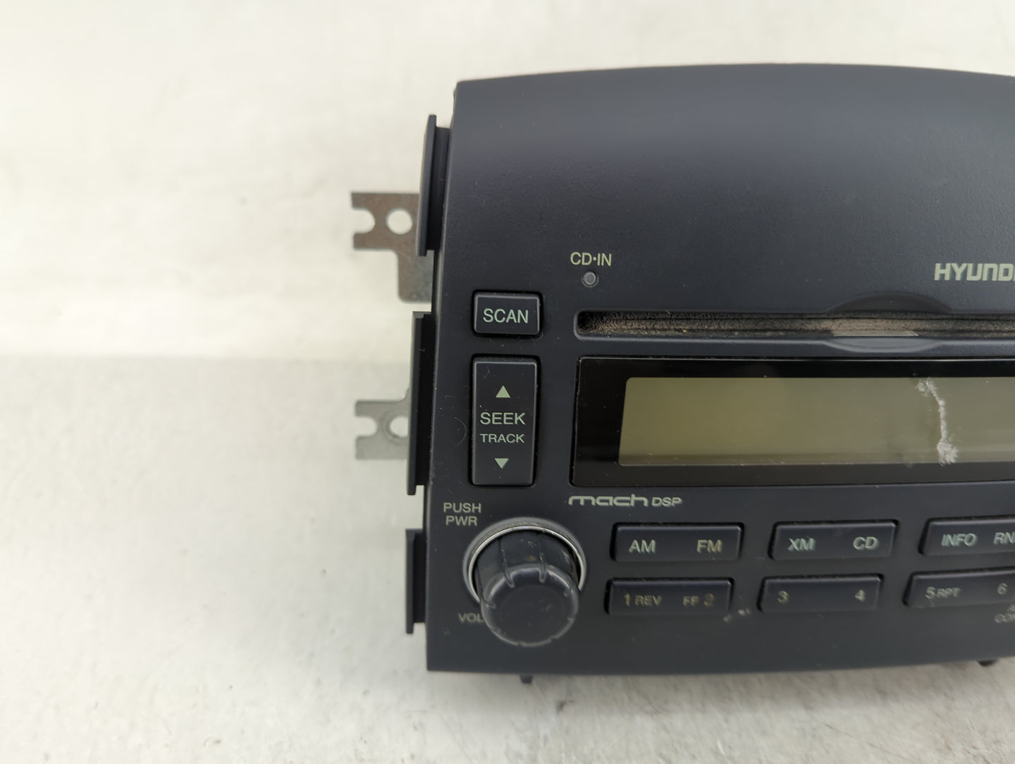 2008 Hyundai Sonata Radio AM FM Cd Player Receiver Replacement P/N:96180-0A600FZ Fits OEM Used Auto Parts - Oemusedautoparts