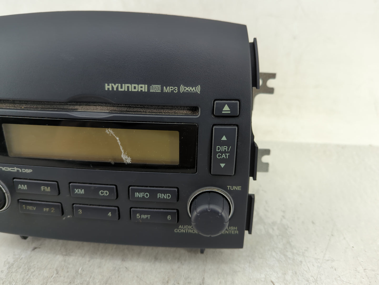 2008 Hyundai Sonata Radio AM FM Cd Player Receiver Replacement P/N:96180-0A600FZ Fits OEM Used Auto Parts - Oemusedautoparts