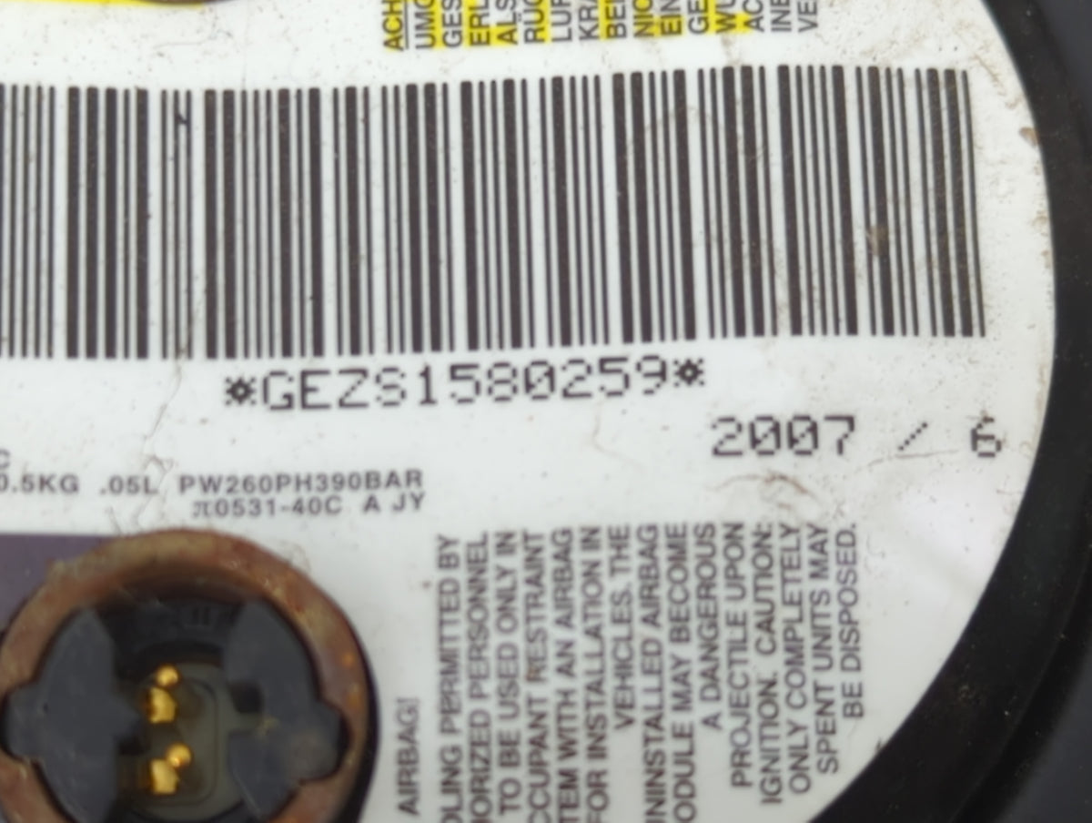 2008 Hyundai Sonata Air Bag Driver Left Steering Wheel Mounted 1449993 - Oemusedautoparts1.com
