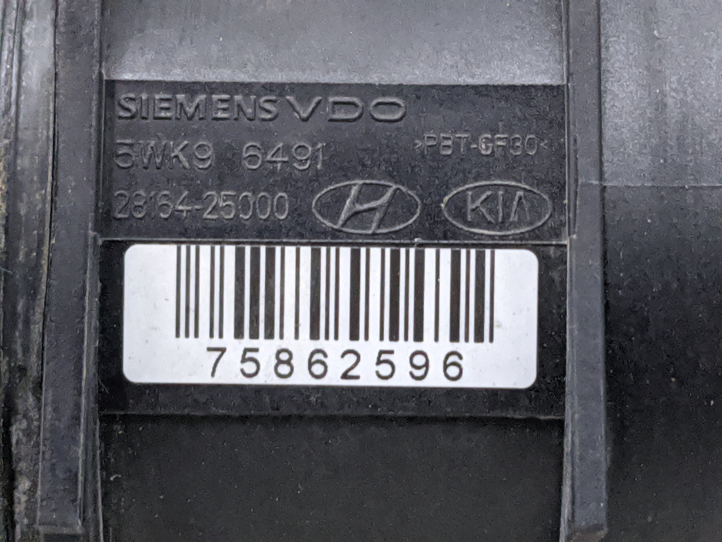 2006-2008 Hyundai Sonata Mass Air Flow Meter Maf 1485915 - Oemusedautoparts1.com