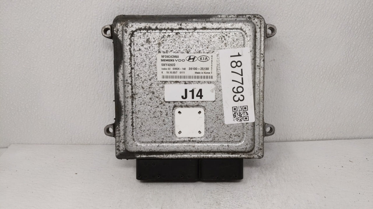 2006-2008 Hyundai Sonata PCM Engine Control Computer ECU ECM PCU OEM P/N:39100-25131 39100-25135, 39100-25136 Fits 2006 2007