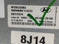 2006-2008 Hyundai Sonata PCM Engine Control Computer ECU ECM PCU OEM P/N:39100-25131 39100-25135 Fits Fits 2006 2007 2008 OE