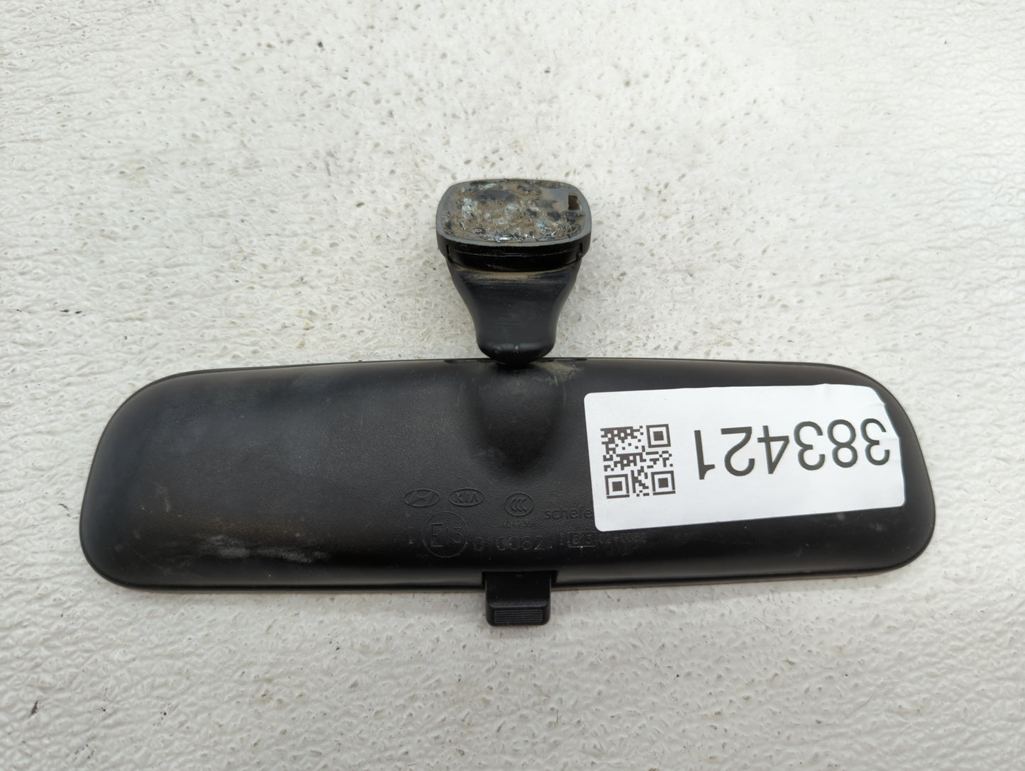 2008 Hyundai Sonata Interior Rear View Mirror Replacement OEM P/N:026391 E13010082 Fits OEM Used Auto Parts - Oemusedautopar