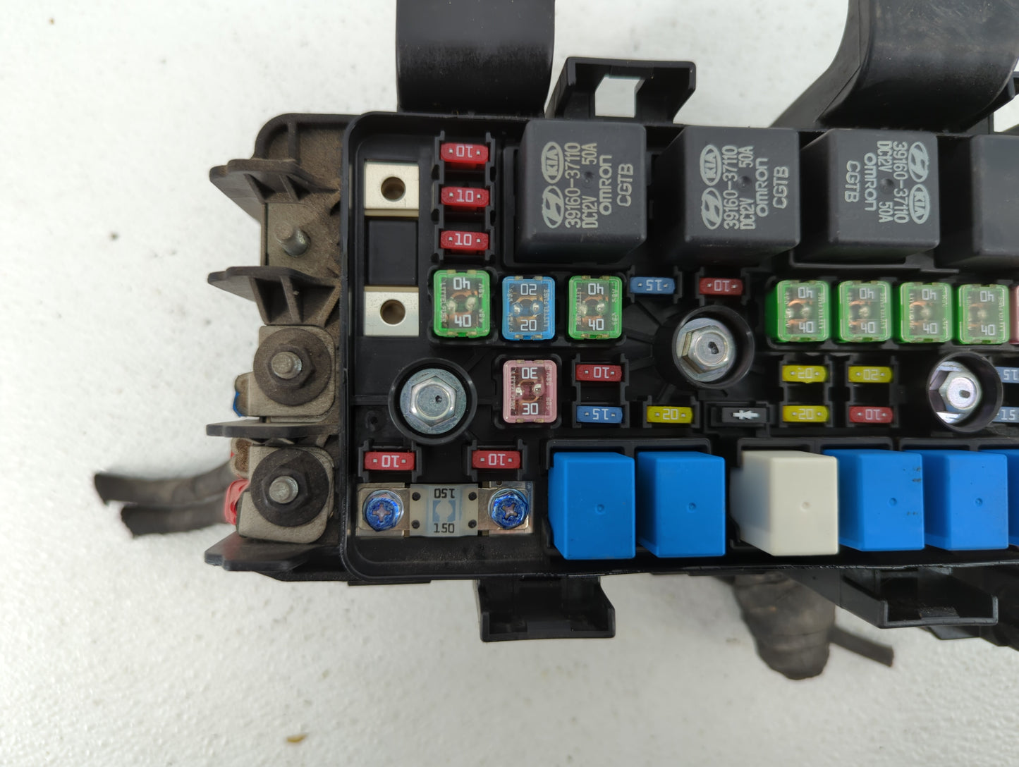 2008-2010 Hyundai Sonata Fusebox Fuse Box Panel Relay Module P/N:91950-3K540 91950-3K750 Fits Fits 2008 2009 2010 OEM Used A
