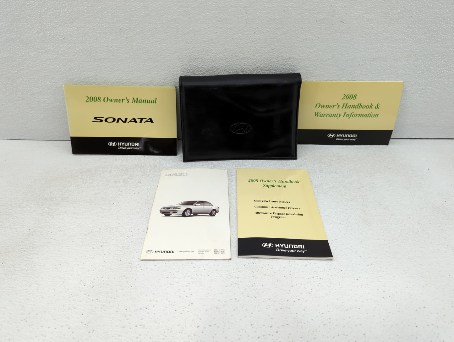 2008 Hyundai Sonata Owners Manual Book Guide OEM Used Auto Parts - Oemusedautoparts1.com