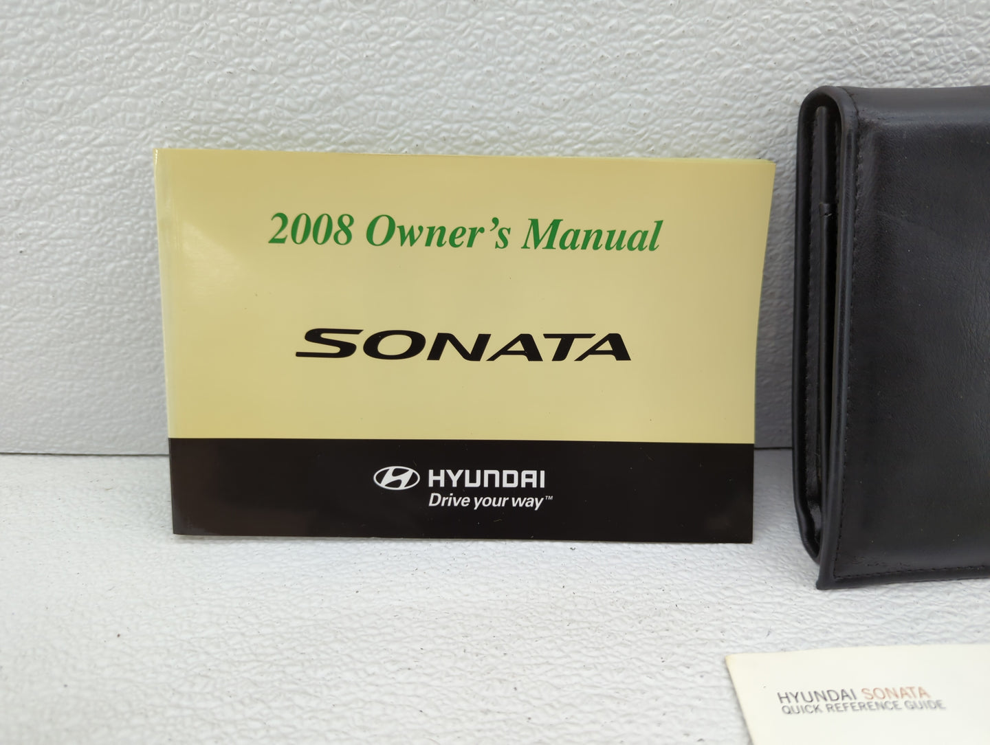2008 Hyundai Sonata Owners Manual Book Guide OEM Used Auto Parts - Oemusedautoparts1.com