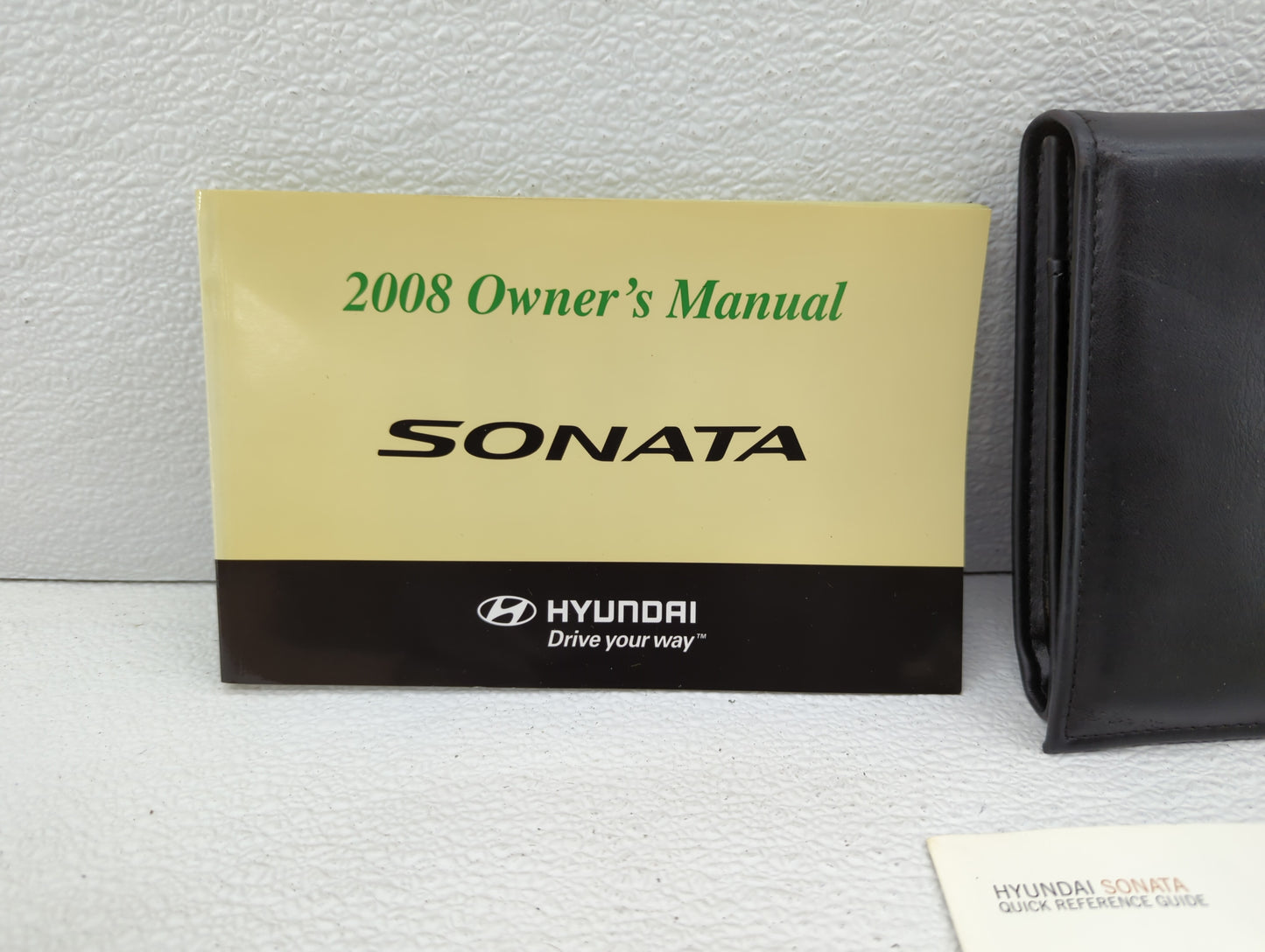 2008 Hyundai Sonata Owners Manual Book Guide OEM Used Auto Parts - Oemusedautoparts1.com