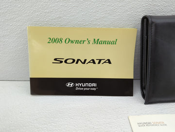 2008 Hyundai Sonata Owners Manual Book Guide OEM Used Auto Parts