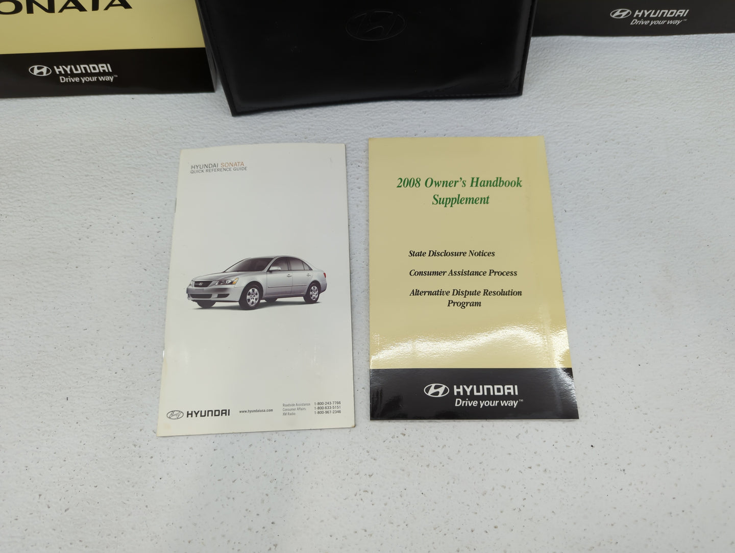 2008 Hyundai Sonata Owners Manual Book Guide OEM Used Auto Parts - Oemusedautoparts1.com