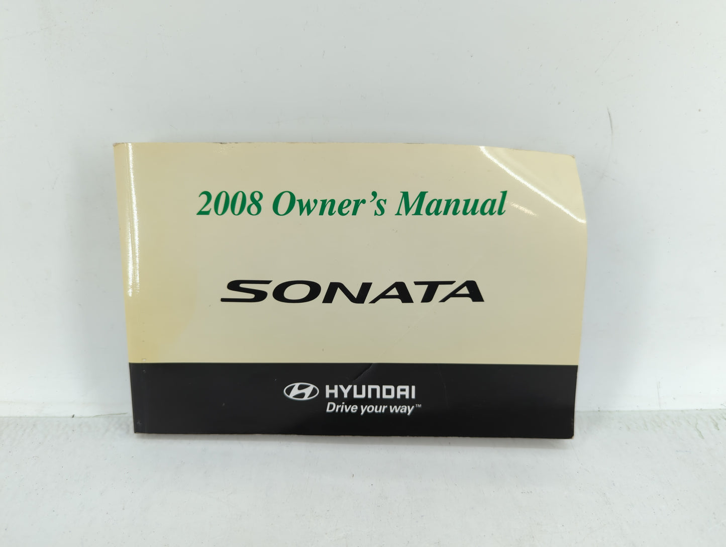 2008 Hyundai Sonata Owners Manual Book Guide OEM Used Auto Parts - Oemusedautoparts1.com