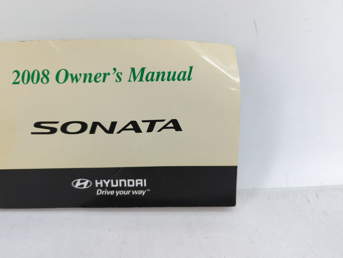 2008 Hyundai Sonata Owners Manual Book Guide OEM Used Auto Parts - Oemusedautoparts1.com