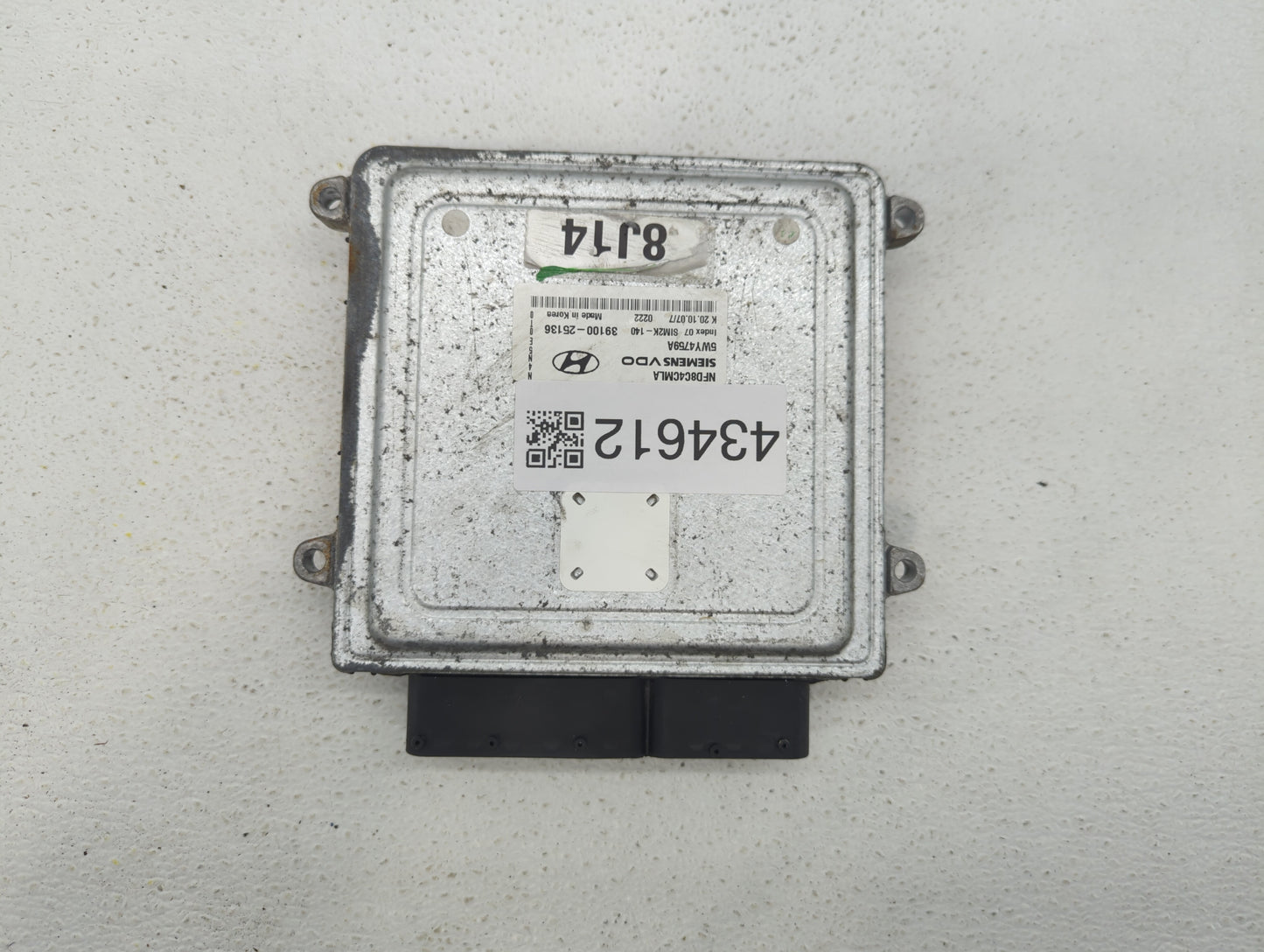 2006-2008 Hyundai Sonata PCM Engine Control Computer ECU ECM PCU OEM P/N:39100-25131 39100-25135 Fits Fits 2006 2007 2008 OE