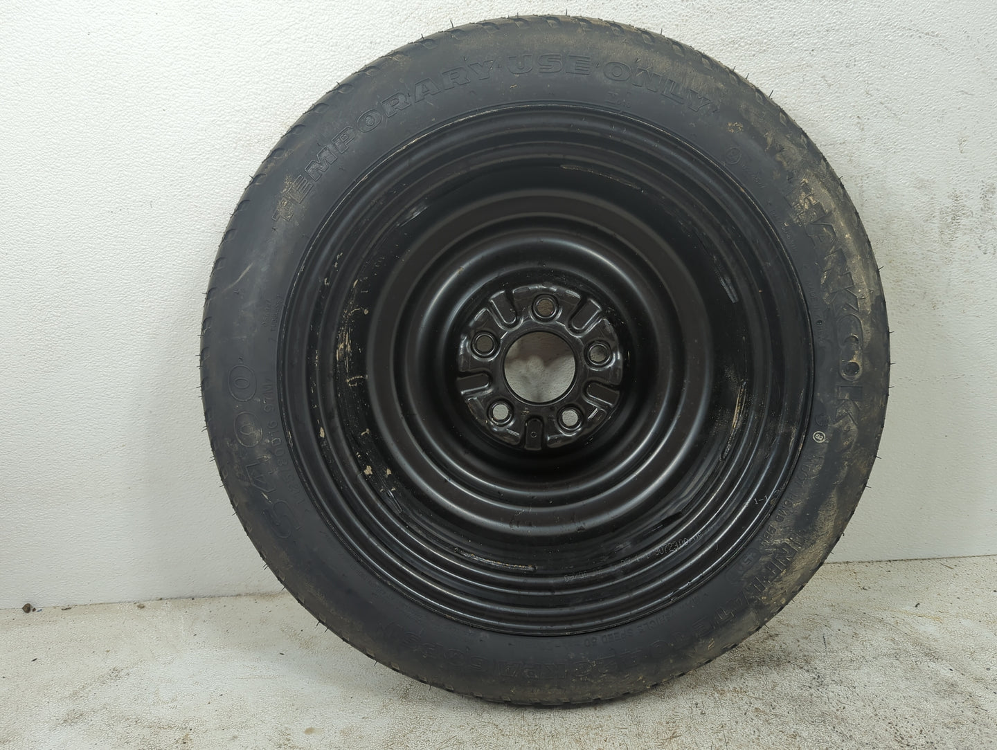 2008 Hyundai Sonata Spare Donut Tire Wheel Rim Oem 5036363 - Oemusedautoparts1.com