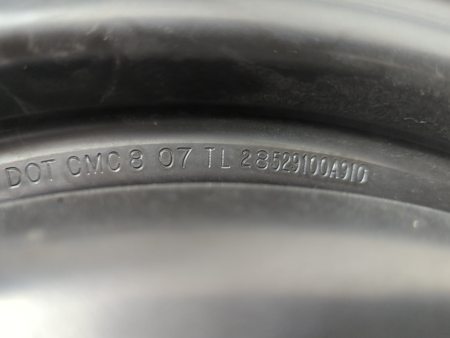 2008 Hyundai Sonata Spare Donut Tire Wheel Rim Oem 5036363 - Oemusedautoparts1.com