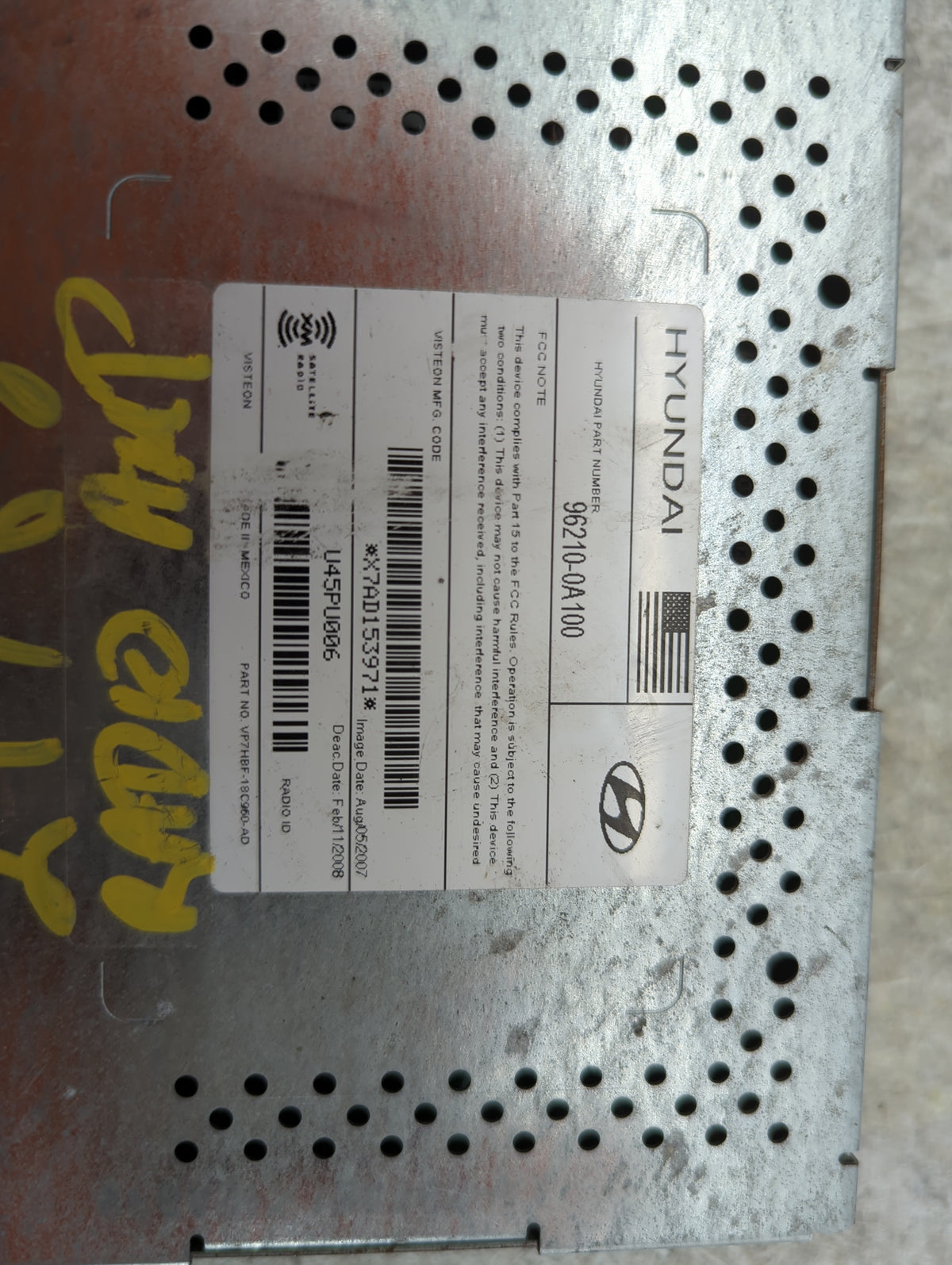 2008 Hyundai Sonata Communication Control Module - Oemusedautoparts1.com