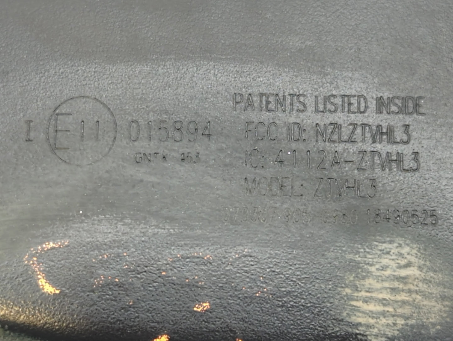 2008 Hyundai Sonata Interior Rear View Mirror Replacement OEM P/N:E11015894 Fits OEM Used Auto Parts - Oemusedautoparts1.com