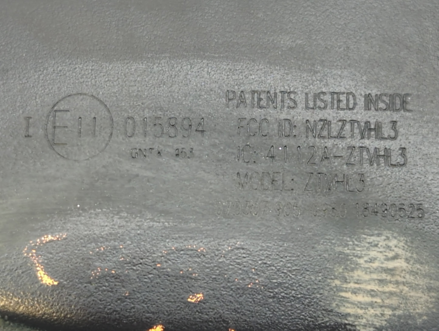 2008 Hyundai Sonata Interior Rear View Mirror Replacement OEM P/N:E11015894 Fits OEM Used Auto Parts - Oemusedautoparts1.com