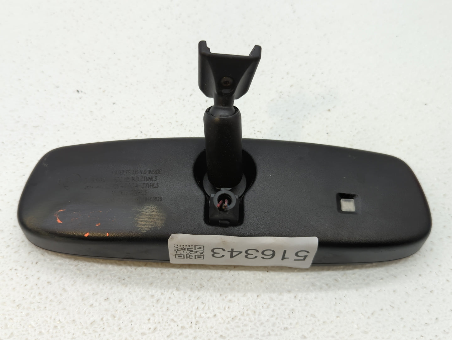 2008 Hyundai Sonata Interior Rear View Mirror Replacement OEM P/N:E11015894 Fits OEM Used Auto Parts - Oemusedautoparts1.com