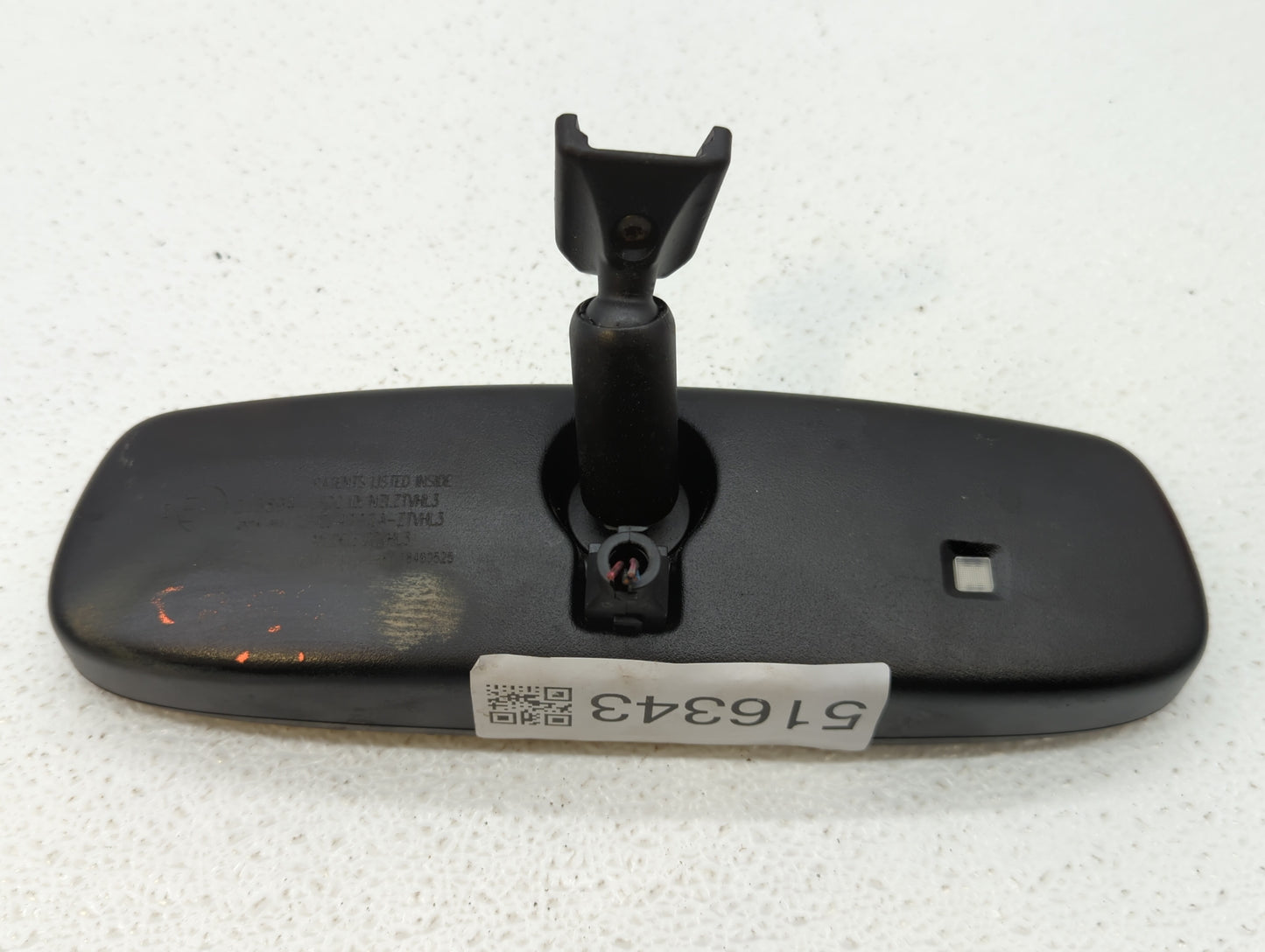 2008 Hyundai Sonata Interior Rear View Mirror Replacement OEM P/N:E11015894 Fits OEM Used Auto Parts - Oemusedautoparts1.com