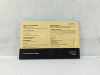 2008 Hyundai Sonata Owners Manual Book Guide P/N:A3K0-EU71R OEM Used Auto Parts - Oemusedautoparts1.com