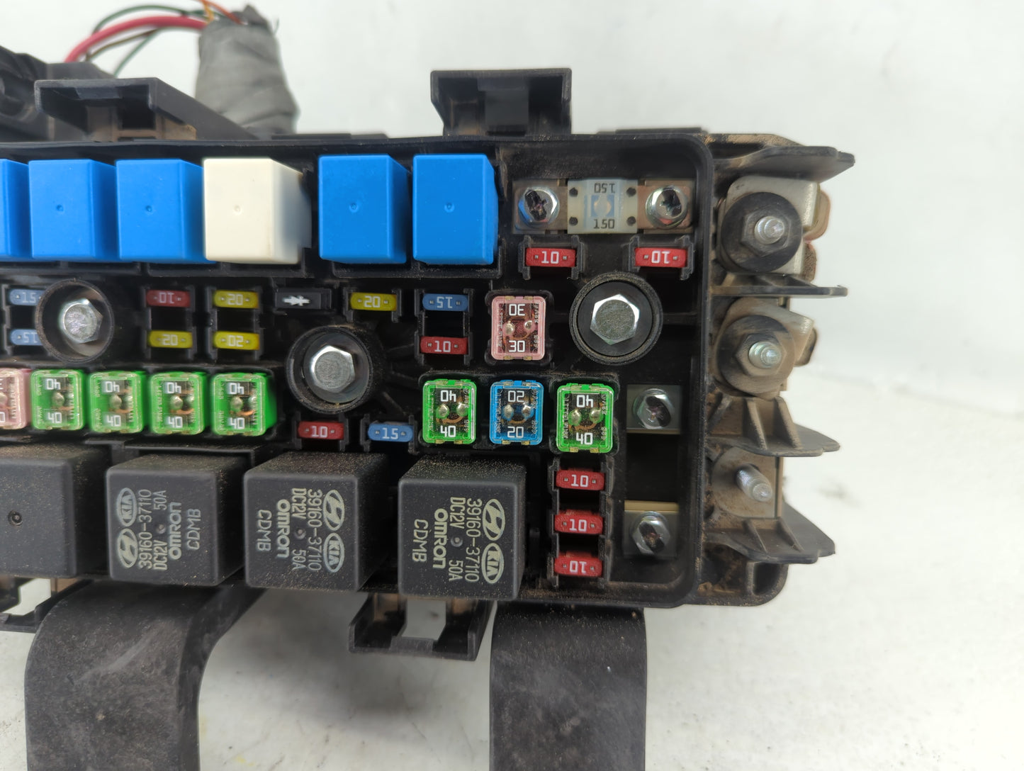 2008-2010 Hyundai Sonata Fusebox Fuse Box Panel Relay Module P/N:0099 9933 070419 Fits Fits 2008 2009 2010 OEM Used Auto Par