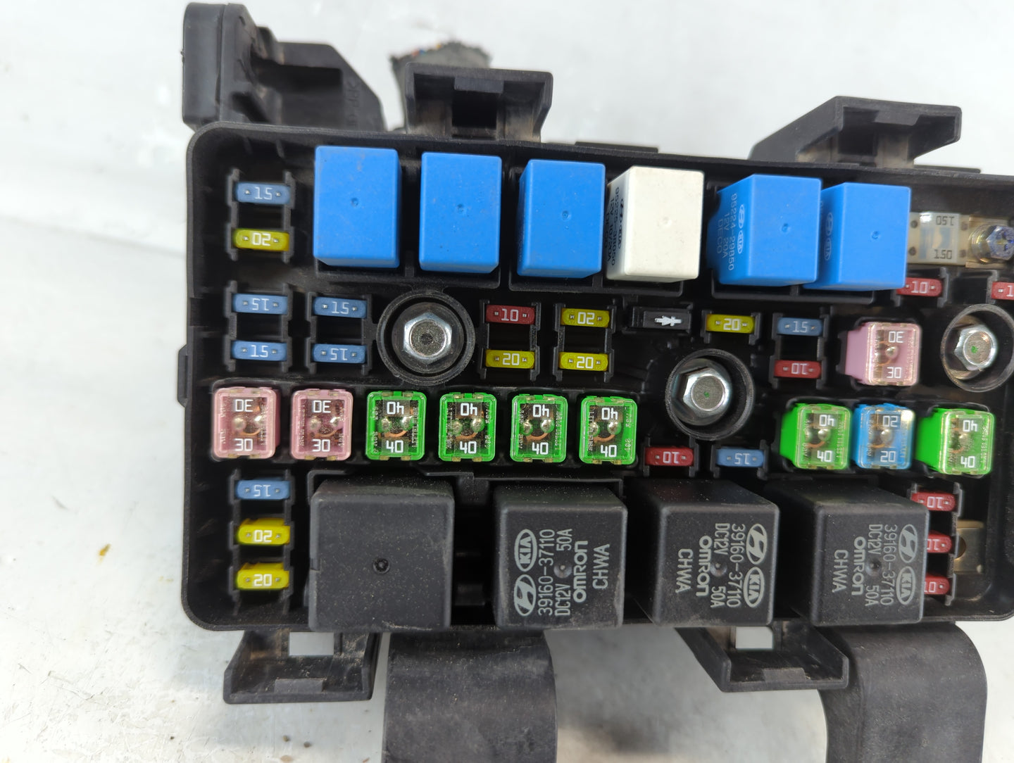 2008-2010 Hyundai Sonata Fusebox Fuse Box Panel Relay Module P/N:91950-3K540 Fits Fits 2008 2009 2010 OEM Used Auto Parts - 