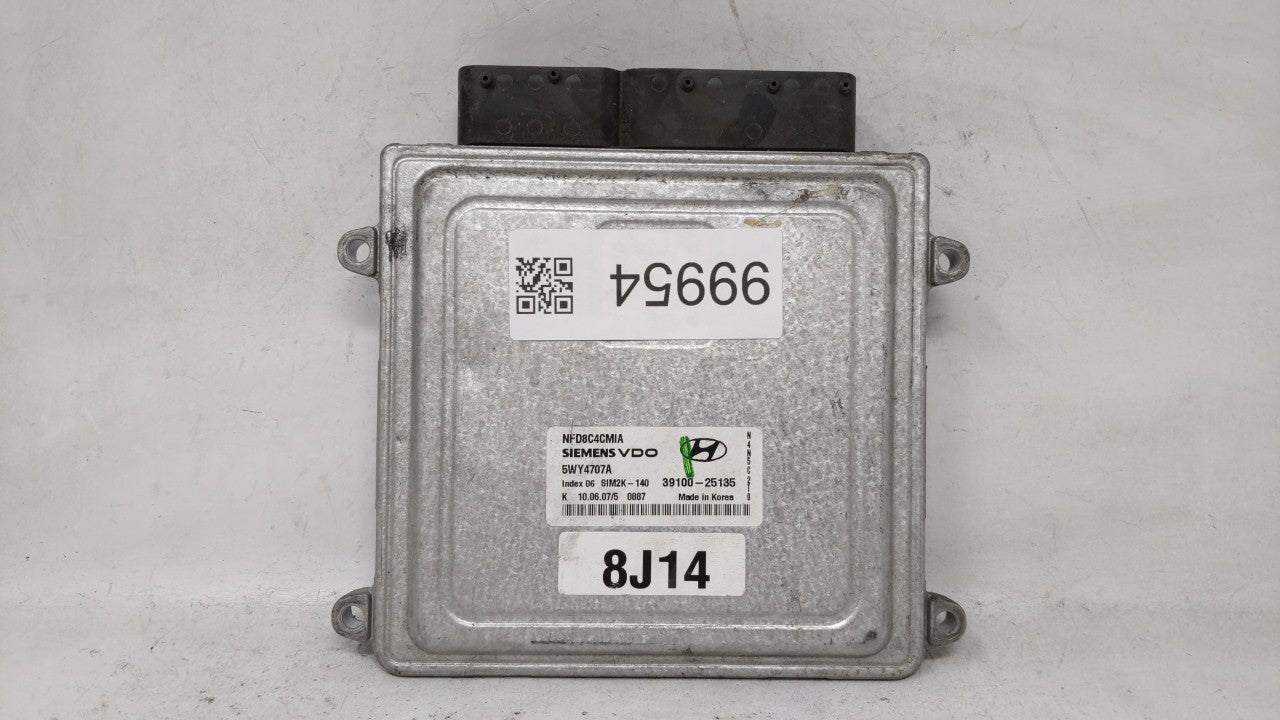 2006-2008 Hyundai Sonata PCM Engine Control Computer ECU ECM PCU OEM P/N:39100-25131 39100-25135 Fits Fits 2006 2007 2008 OE