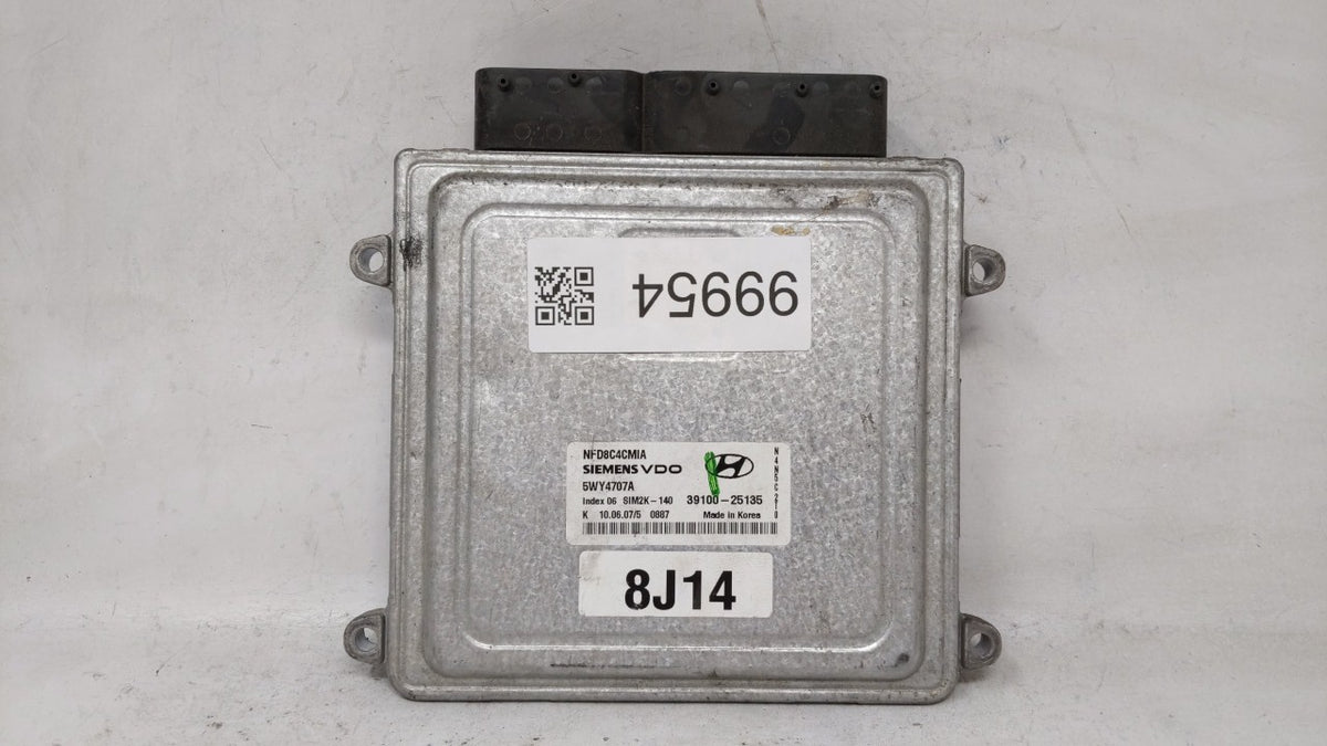 2006-2008 Hyundai Sonata PCM Engine Control Computer ECU ECM PCU OEM P/N:39100-25131 39100-25135, 39100-25136 Fits 2006 2007