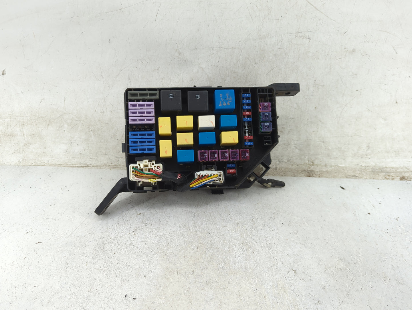 2003-2008 Hyundai Tiburon Fusebox Fuse Box Panel Relay Module P/N:91275-2C300 N91275-2C300-03 Fits OEM Used Auto Parts - Oem