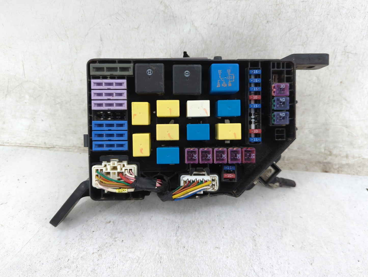 2003-2008 Hyundai Tiburon Fusebox Fuse Box Panel Relay Module P/N:91275-2C300 N91275-2C300-03 Fits OEM Used Auto Parts - Oem