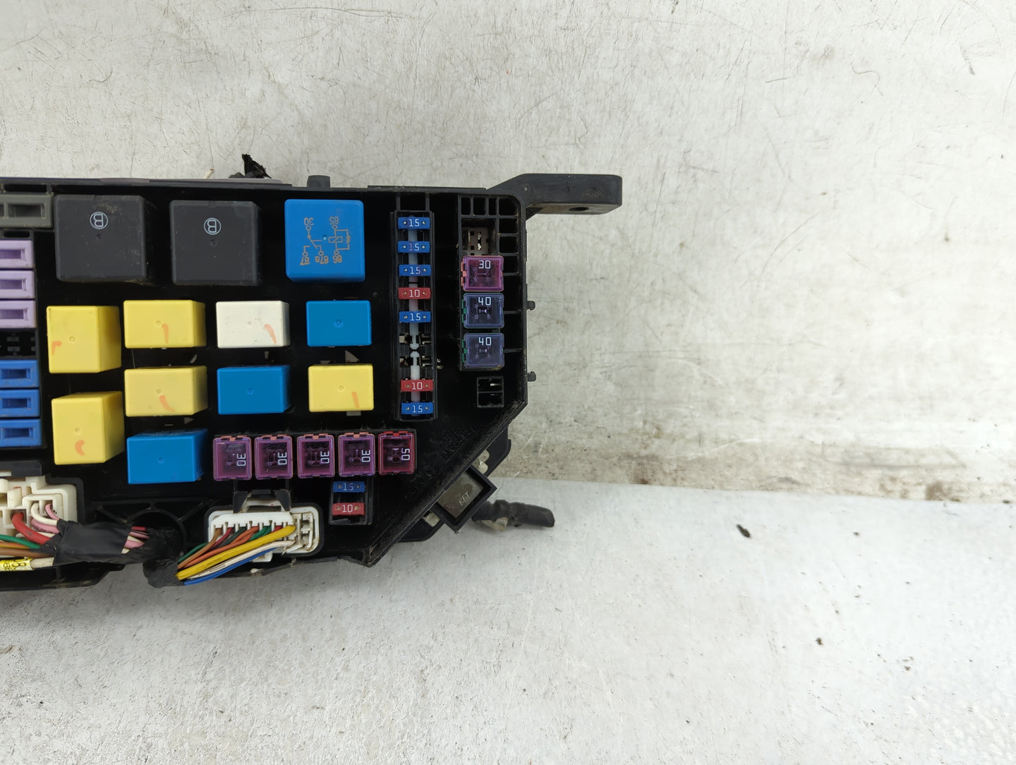 2003-2008 Hyundai Tiburon Fusebox Fuse Box Panel Relay Module P/N:91275-2C300 N91275-2C300-03 Fits OEM Used Auto Parts - Oem