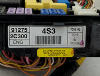 2003-2008 Hyundai Tiburon Fusebox Fuse Box Panel Relay Module P/N:91275-2C300 N91275-2C300-03 Fits OEM Used Auto Parts - Oem