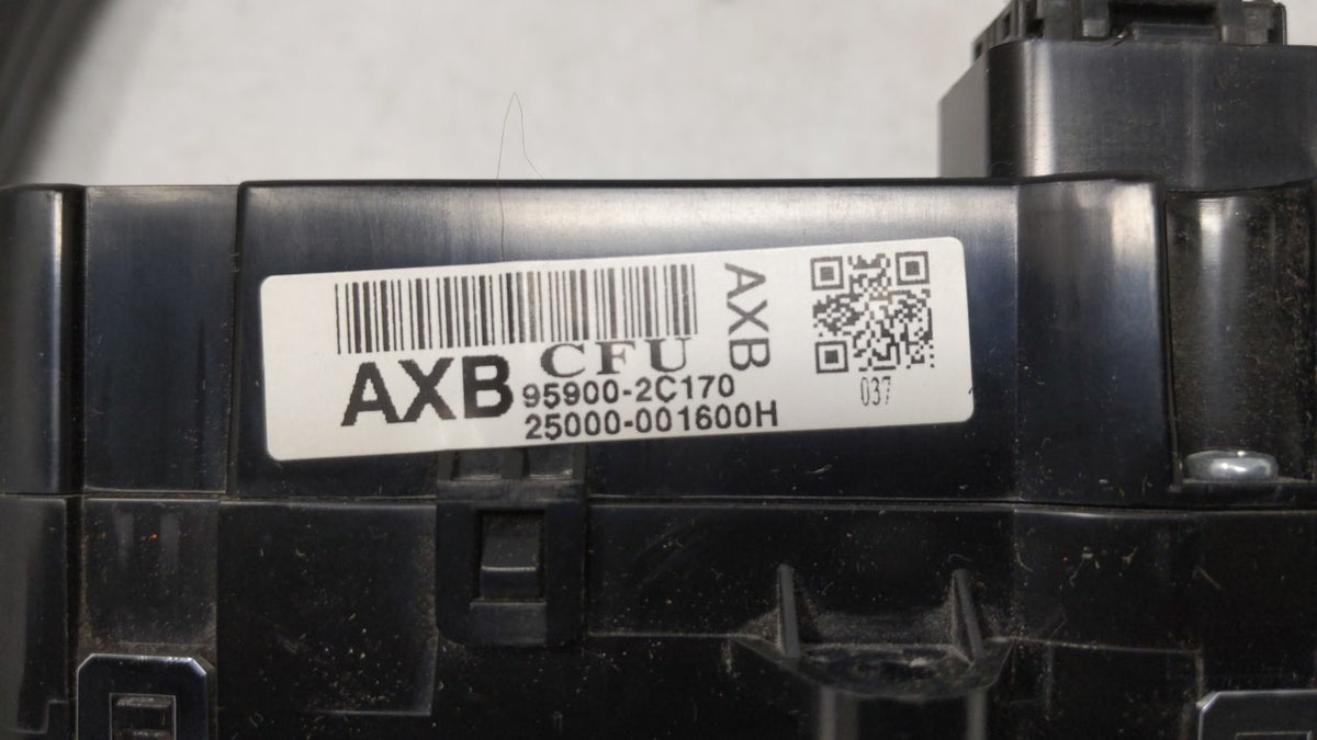 2007-2008 Hyundai Tiburon Information Radio Display Screen - Oemusedautoparts1.com