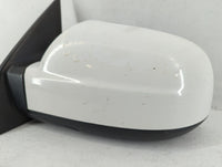 2005-2009 Hyundai Tucson Driver Left Side View Manual Door Mirror White - Oemusedautoparts1.com