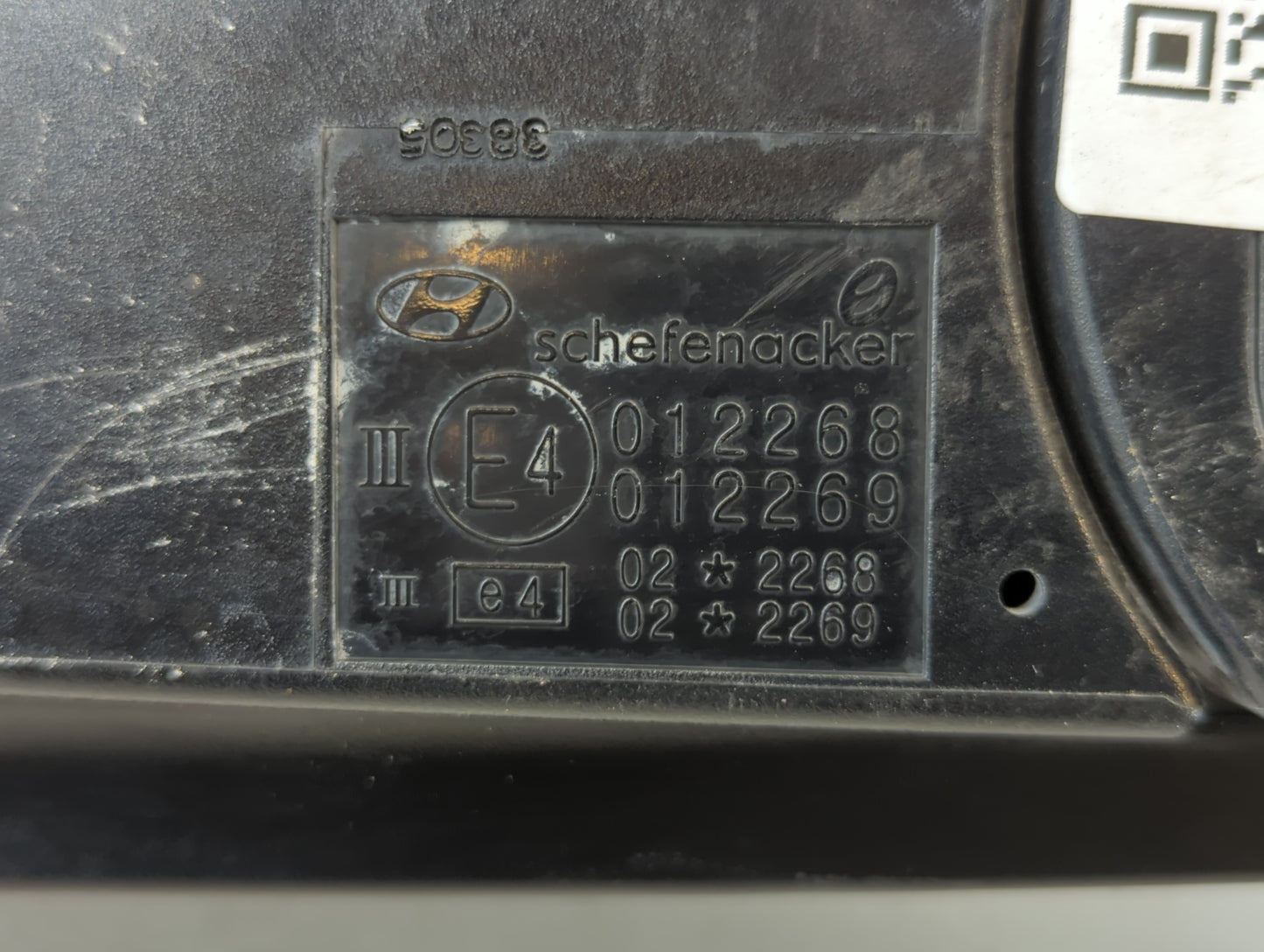 2005-2009 Hyundai Tucson Passenger Side View Mirror - Right Door Mirror OEM Used - Oemusedautoparts1.com