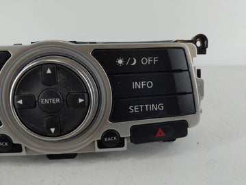 2008-2009 Infiniti Ex35 Climate Control Module Temperature AC/Heater Replacement P/N:28395 JK60B Fits Fits 2008 2009 OEM Used Auto Parts