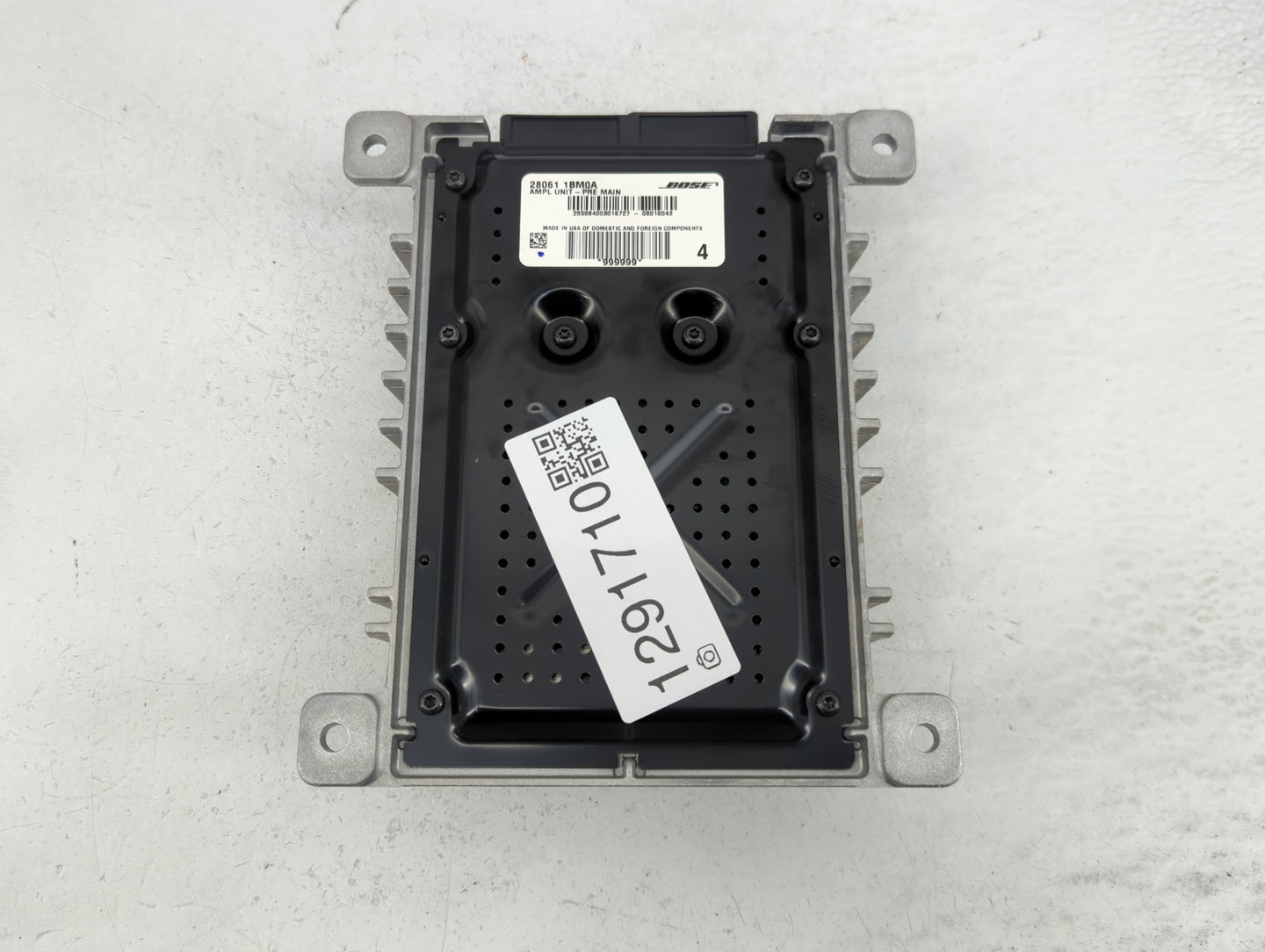 2008-2012 Infiniti Ex35 Radio Speaker Amplifier 28061 1bm0a - Oemusedautoparts1.com