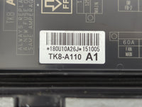 2008 Infiniti Ex35 Fusebox Fuse Box Panel Relay Module P/N:TK8-A110A1 Fits OEM Used Auto Parts - Oemusedautoparts1.com