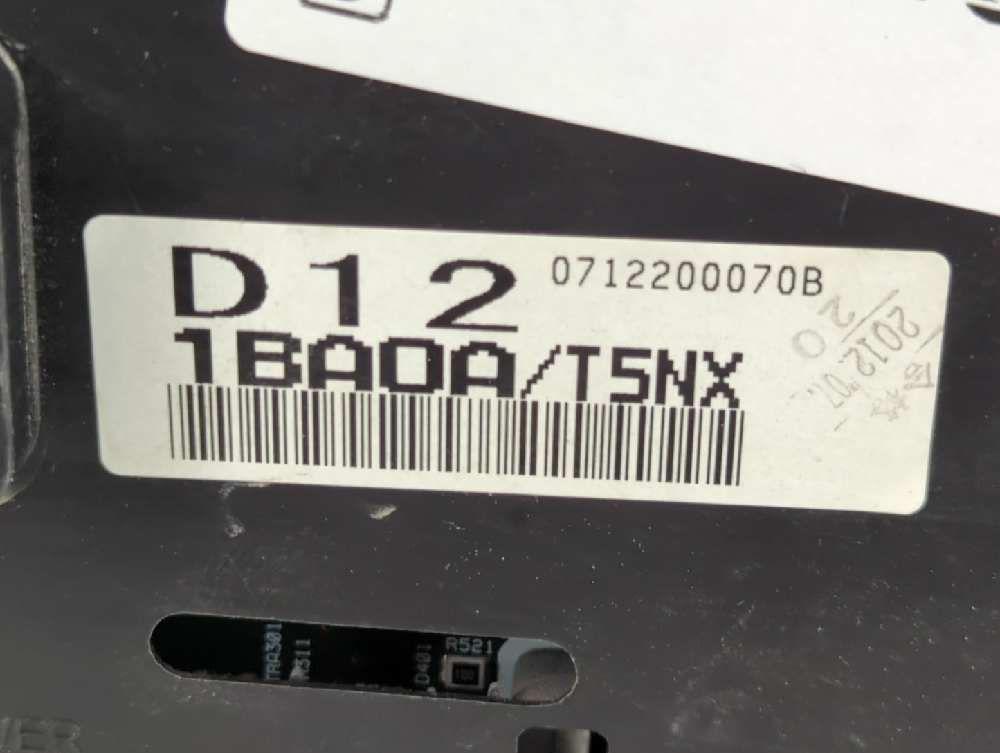 2008 Infiniti Ex35 Instrument Cluster Speedometer Gauges P/N:1BA0A/T5NX 0712200070B Fits OEM Used Auto Parts - Oemusedautopa