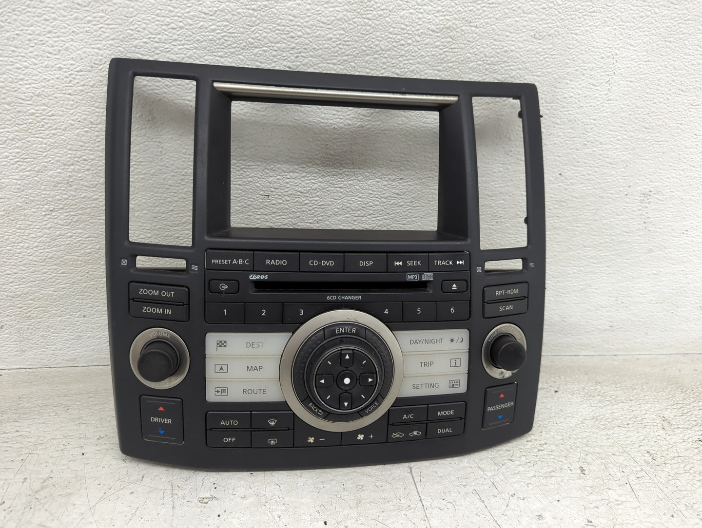 2008 Infiniti Fx35 Radio Control Panel - Oemusedautoparts1.com
