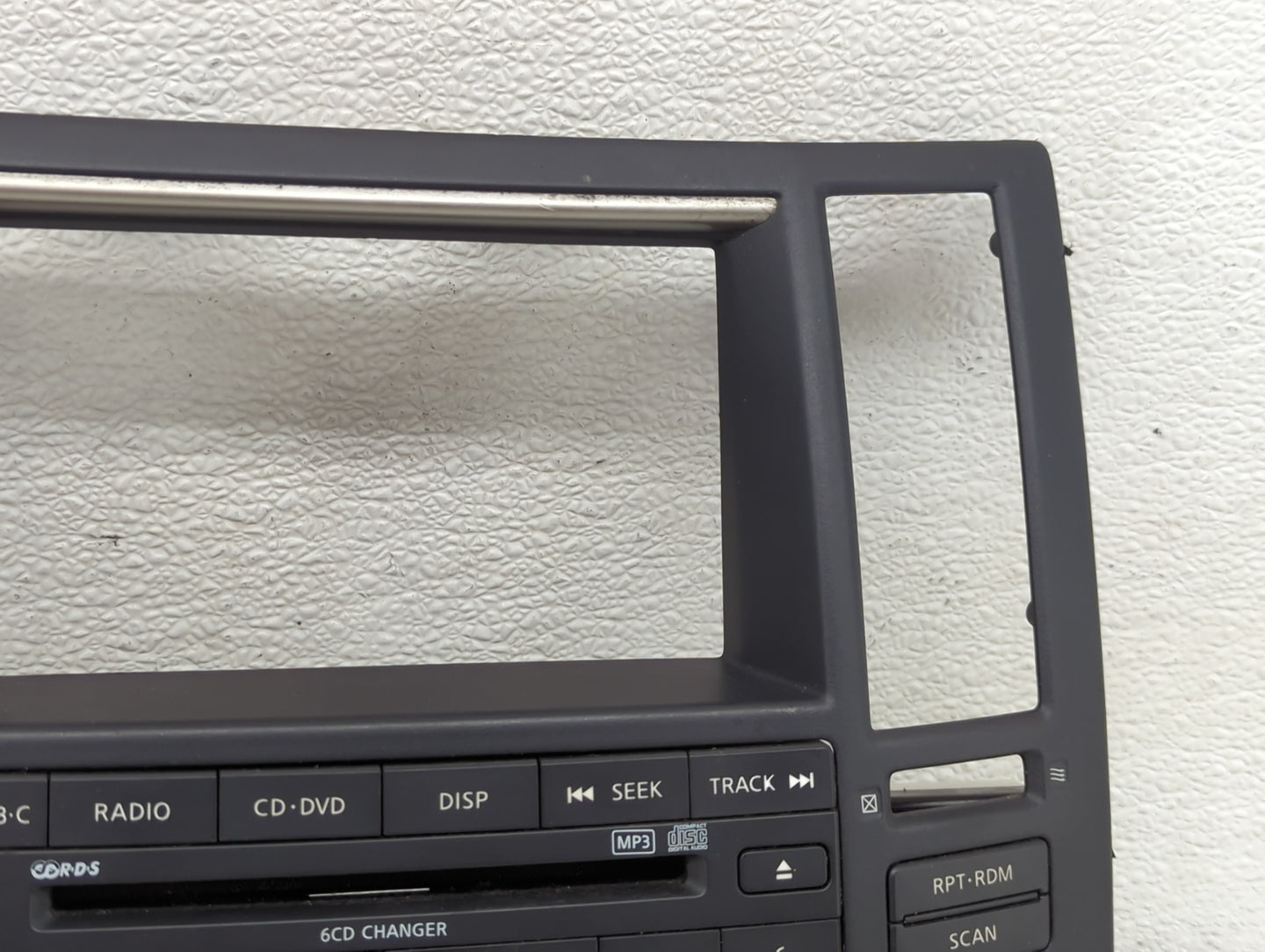 2008 Infiniti Fx35 Radio Control Panel - Oemusedautoparts1.com
