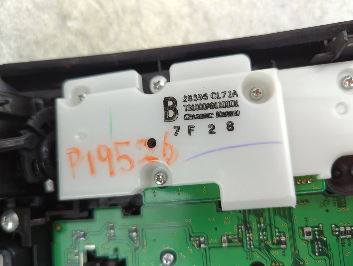 2006-2008 Infiniti Fx35 Climate Control Module Temperature AC/Heater Replacement P/N:28395CL71A T31000A9110001 Fits OEM Used