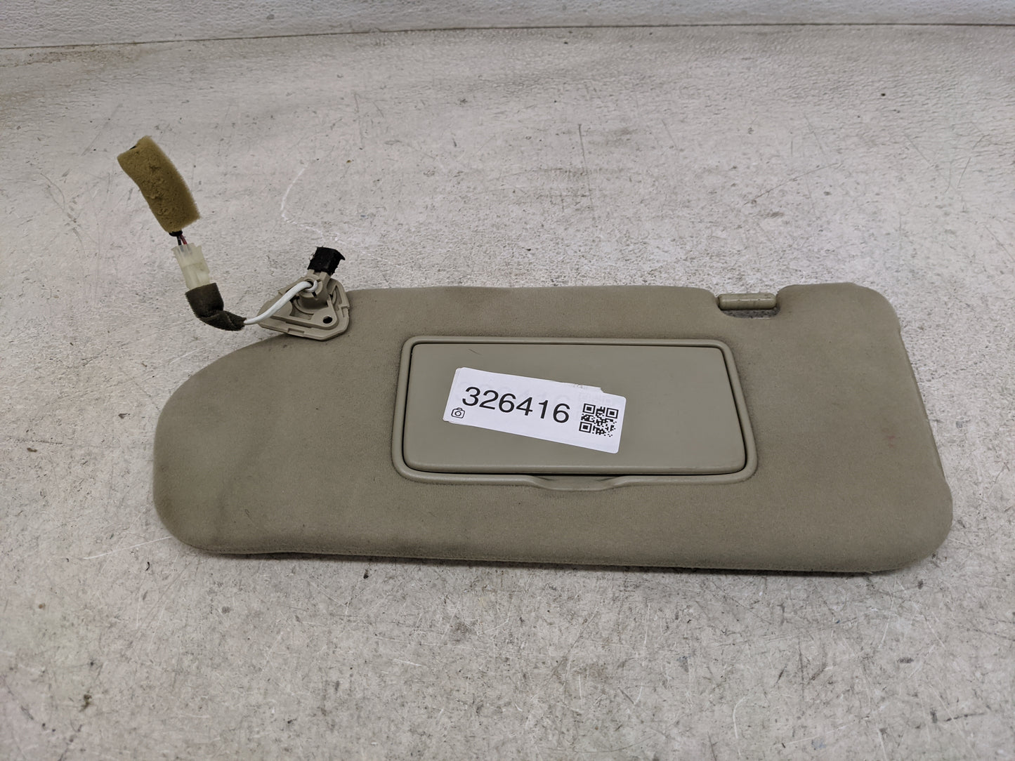 2006-2008 Infiniti Fx35 Sun Visor Shade Replacement Driver Left Mirror Fits Fits 2006 2007 2008 OEM Used Auto Parts - Oemuse