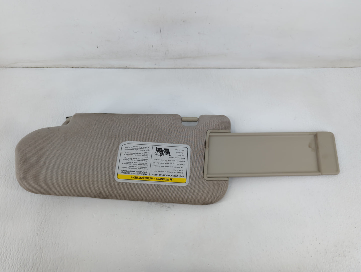2006-2008 Infiniti Fx35 Sun Visor Shade Replacement Passenger Right Mirror Fits Fits 2006 2007 2008 OEM Used Auto Parts - Oe