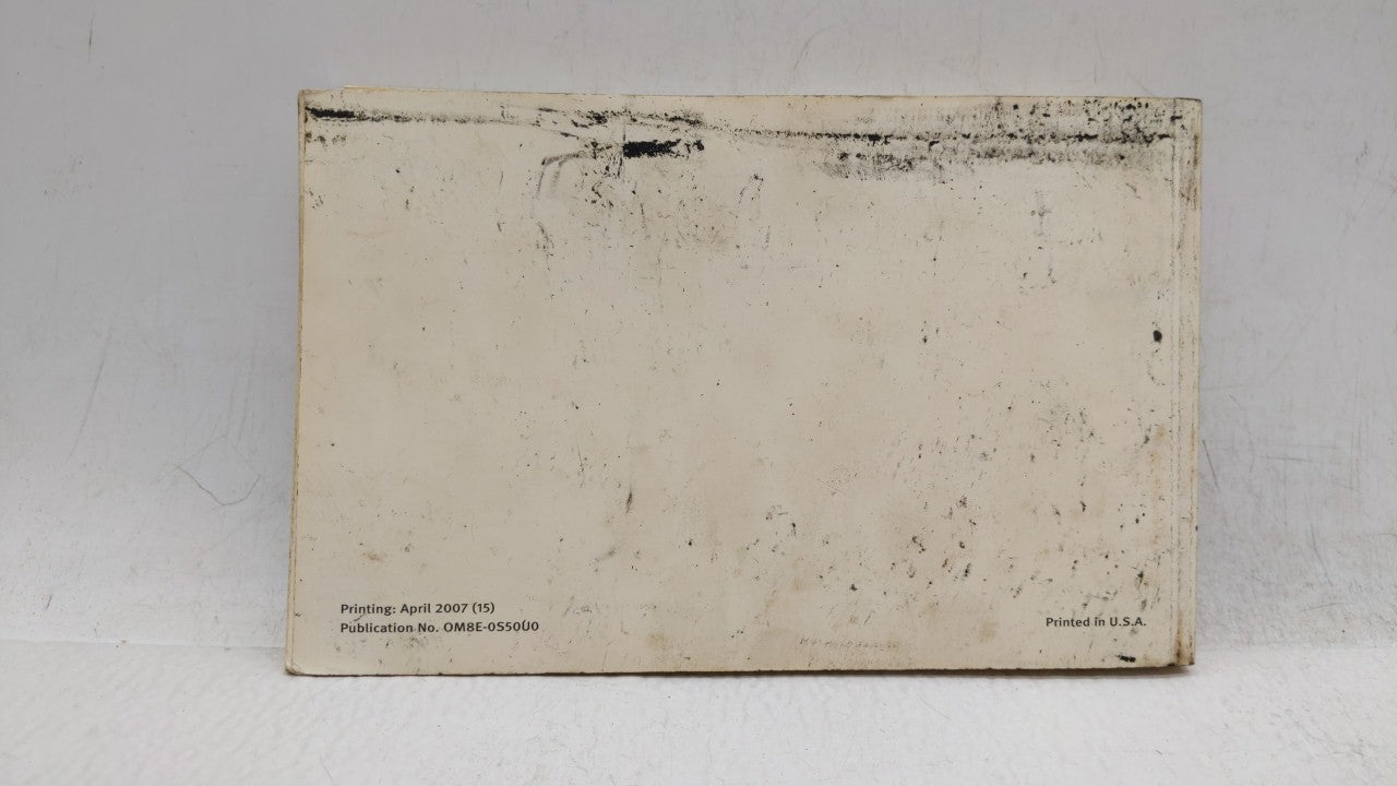 2008 Infiniti Fx45 Owners Manual Book Guide OEM Used Auto Parts - Oemusedautoparts1.com