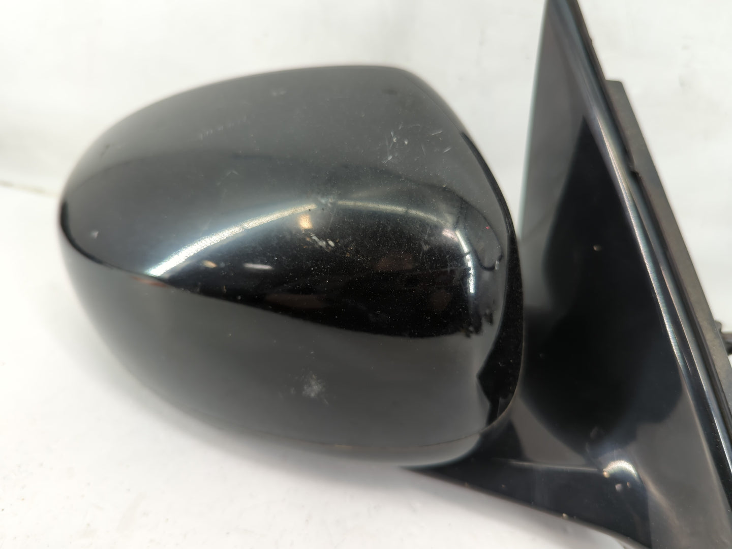 2008 Infiniti G35 Passenger Right Side View Manual Door Mirror Black - Oemusedautoparts1.com