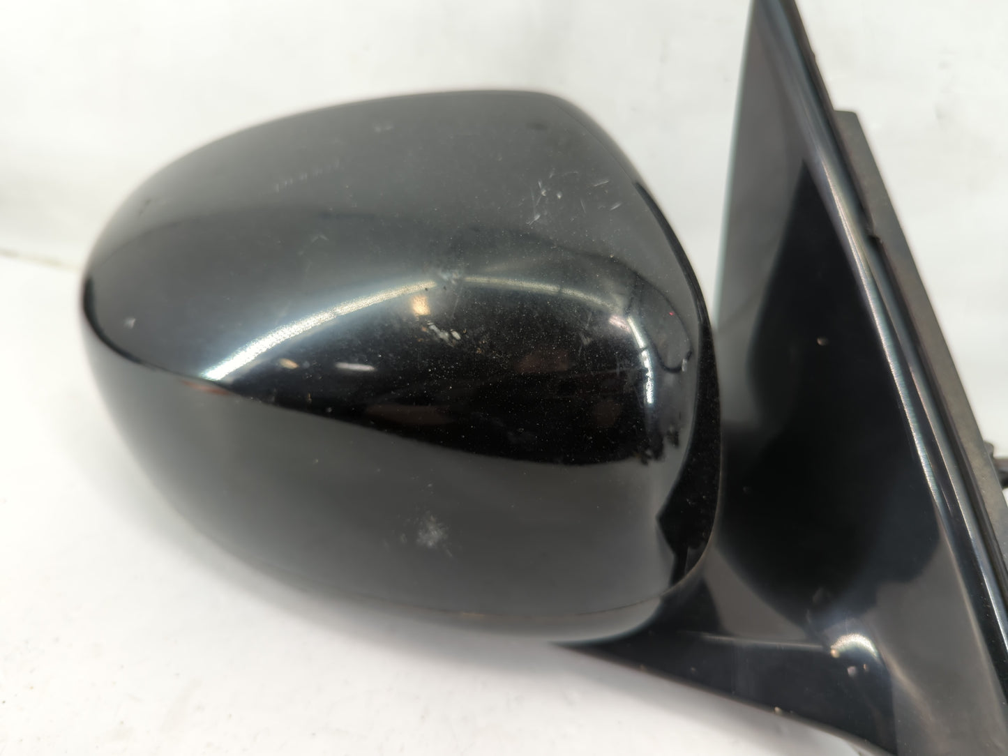 2008 Infiniti G35 Passenger Right Side View Manual Door Mirror Black - Oemusedautoparts1.com