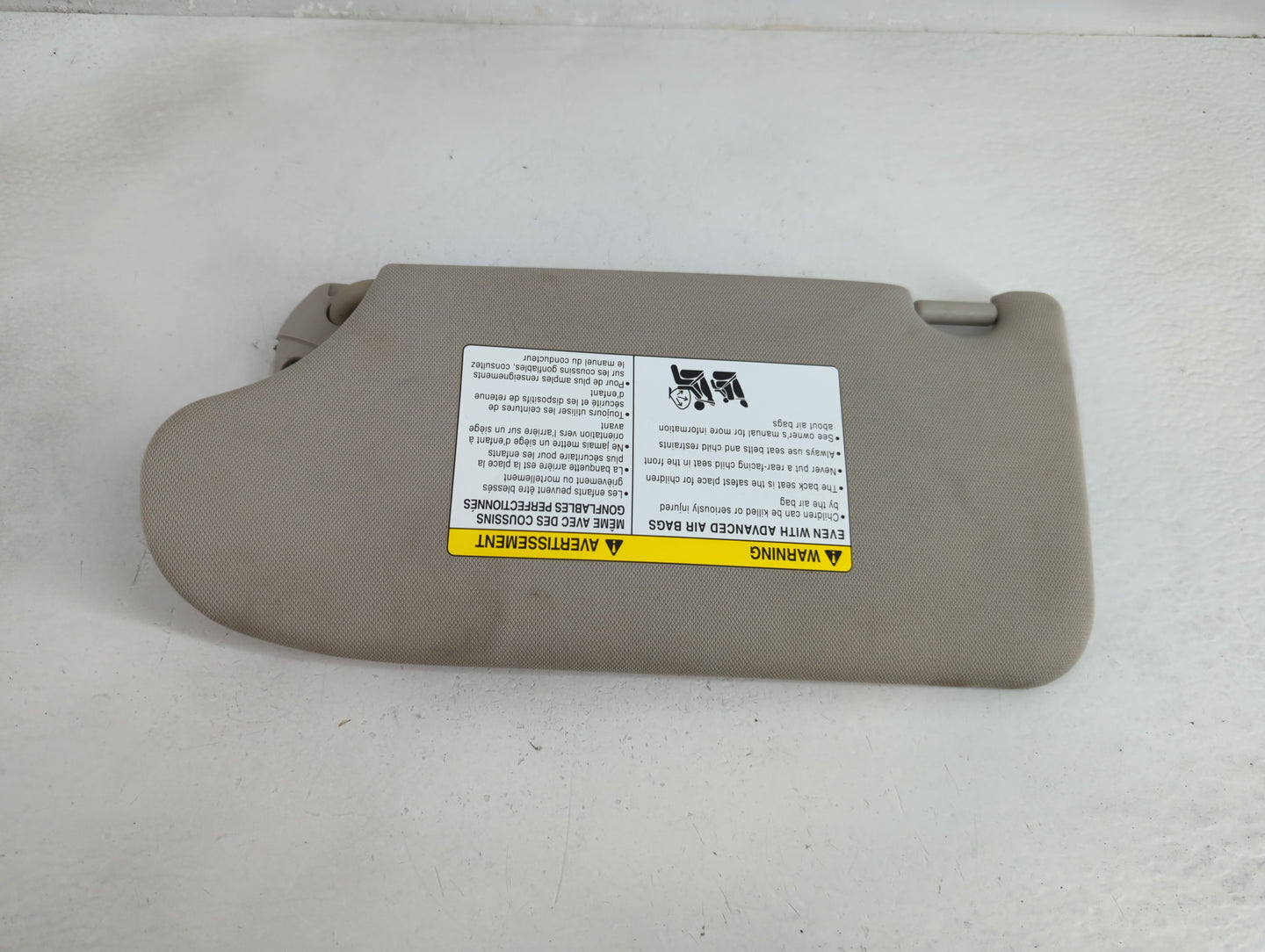 2007-2008 Infiniti G35 Sun Visor Shade Replacement Passenger Right Mirror Fits Fits 2007 2008 2009 2010 2011 2012 2013 2015 