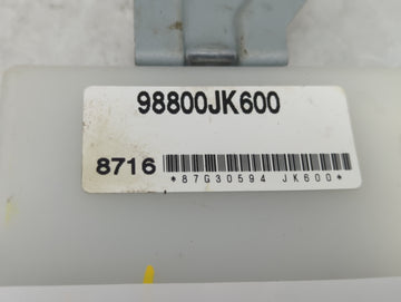 2008 Infiniti G35 PCM Engine Control Computer ECU ECM PCU OEM P/N:98800JK600 Fits OEM Used Auto Parts